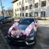 Auto dekori izrakstīšanās no dzemdību nama