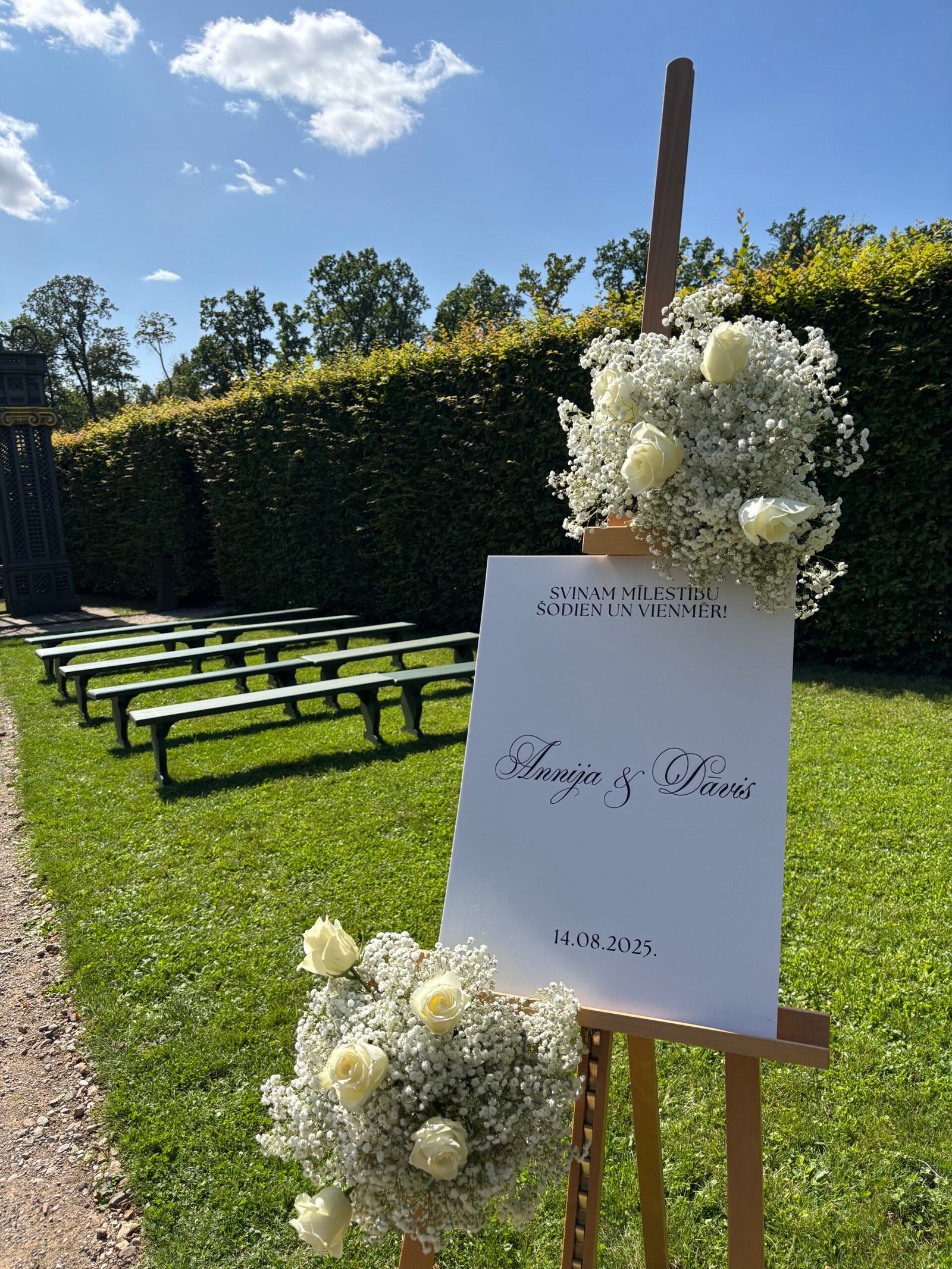 Welcome zīme no PVC putukartona - Image 3